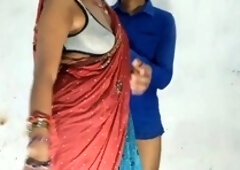 New girl with long hair is ready for some action