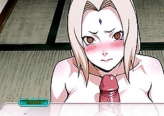 Fucking Tsunade After Winning Card Game Sexy Stakes