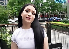 TGirl Babe Found the Perfect Partner for Her First Real Scene