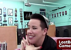 She Stood Nervously Outside The Tattoo Parlor On Her Birthday