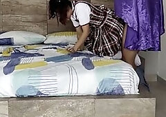 Slender eighteen-Year-Old Student Fulfills Her Raunchy Dream of Being Mounted by a Depraved Priest