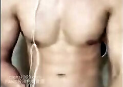 Chinese straight gym man