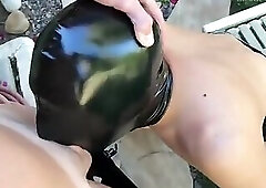 The Perfect Deep Throat – Boy14 Backyard Throat fuck