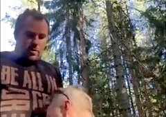 Bareback Adventure with a Stranger Bear Outdoors