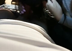 Oral-job in the car on the 1st date