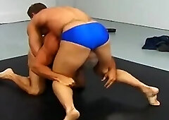 Muscle Wrestling And Sex - slutty Speedos