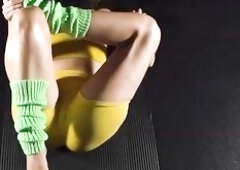 My stepsis loves it when I see her do yoga