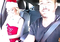 Pretty hitchhiker Haley Reed fucks for a free ride