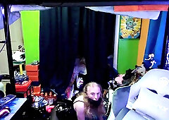 Femboy Rails her Fake penis for her 22nd B-day