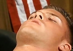 Admirable slamming in the boss cabinet