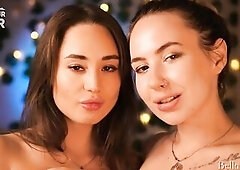 ASMR Carnal tongue giving a kiss