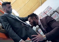 Dani Robles and Hugo Castellano going down and dirty