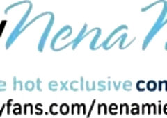 Juicy underware and playing alone at midday.