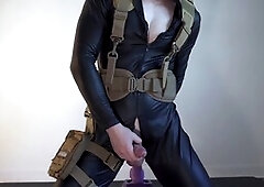 Stanley Snyder's calculated ride in leather