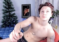 Hard rough fuck, hard handjob, hot guy jecking off