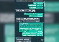 WHATSAPP CONVERSATION WITH THE MAMMA OF A ALLY