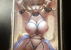 Mega Cum Tribute Princess Bowsette Edition SOP COMPILATION