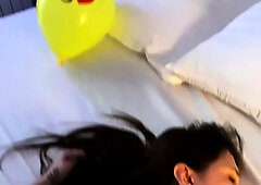 Teasing edged handjob blowjob cumshot compilation pov part 2