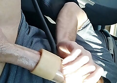 Played, anal toys, big cock cumming