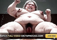I'm a very bulky big beautiful woman and highly lustful. Get up close as I open my thick hirsute moist vagina, play with my moist bush, and mastu