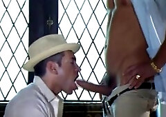 Faggot, cum eating orgy, brit