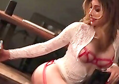 Double cum facial for Korra Del Rio as she takes bisexual mens cocks