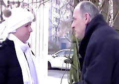 Mature Tattooed Guy Loves The Big Cock In Sexy Young Pussy