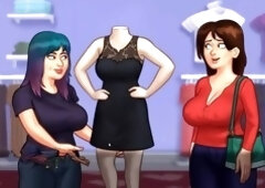 Pussy sex, summertime saga, gaming cartoon