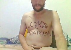 I am garbage and I degrade myself