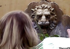 Beautiful fairy summons a gorgeous fairy friend to fuck