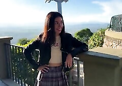 If u come second to this mountain - u'll be walking around with cum on your face in front of people! - Eager Public Cumwalk