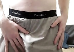 Lascivious Amateur Undresses And Uses A Schlong Ring - JohnnyIzFine