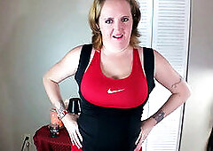 Titfuck, tittyfuck in bra, big boobs