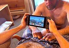 Camping with step sonnie and helping him unwind