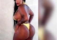 Hawt Latin chick with Large Breasts and Large Butt Does a Try On Haul with Her Fresh Micro Bikinis - Nina Mercedez - Mariza Villarreal