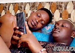 That babe squirts all over his large dong