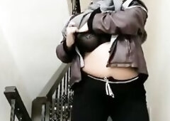 Large stripped tits outise. Hawt mom