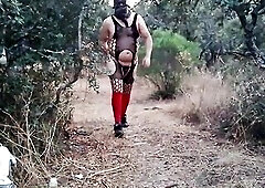 RIDING IN THE CENTRE OF THE FOREST