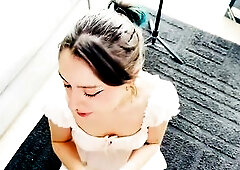 Slap me, spit on my face, mouth bang me as hard as u can, how fast can I make u cum? Delightsome girly