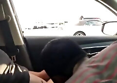 Stranger Gives Me a Blowjob in My Car While I Was Jerking Off