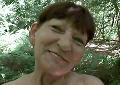 hardcore old lady biggest boobs german deutsch climax brunette hair old and youthful Die Hexe im Wald gefickt