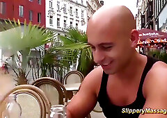 big cock nuru massage with Isabella Chrystin