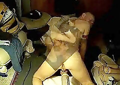 Old Gay Banged By Fucking Machine