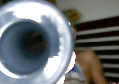 Ladyboy Belle Gets Ass Toyed And Fucked Bareback