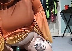 Wailing, big boobs, bbw