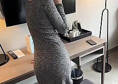 Strict stepmom immediately softens when see a dick, even if it's her stepson's