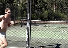 AndysAussieBoys: Nick jumping on a dick