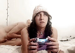 Trans hotty Kia DW is casually gaming one night when hubby Dylan DW couldn't contain his craving any longer. See as that guy fingers and bangs he