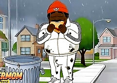 Wife Cheated on Her Spouse with a Ebony Dude. Toon
