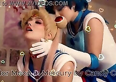 A.I. Sailor Moon in Mercury by Candy Cum Anime Cosplay